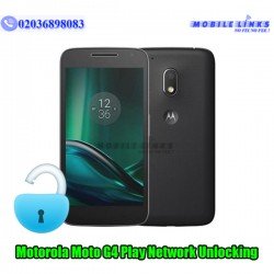 Motorola Moto G4 Play XT1609 Network Unlocking 